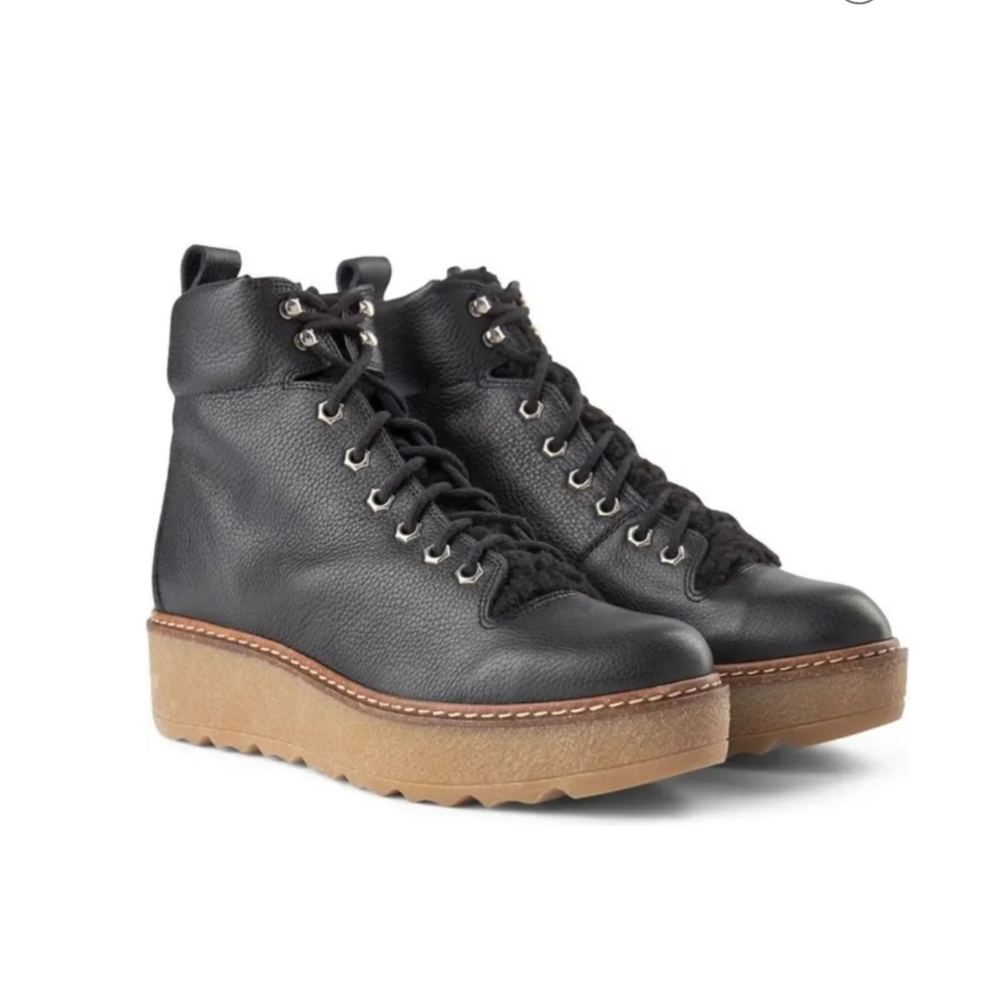 SHOE THE BEAR Bex Leather Boot - Black Sz38